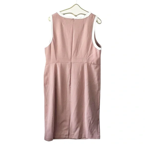 J Crew Sheath Dress in Four Season Stretch - Pale Pink20 NWT